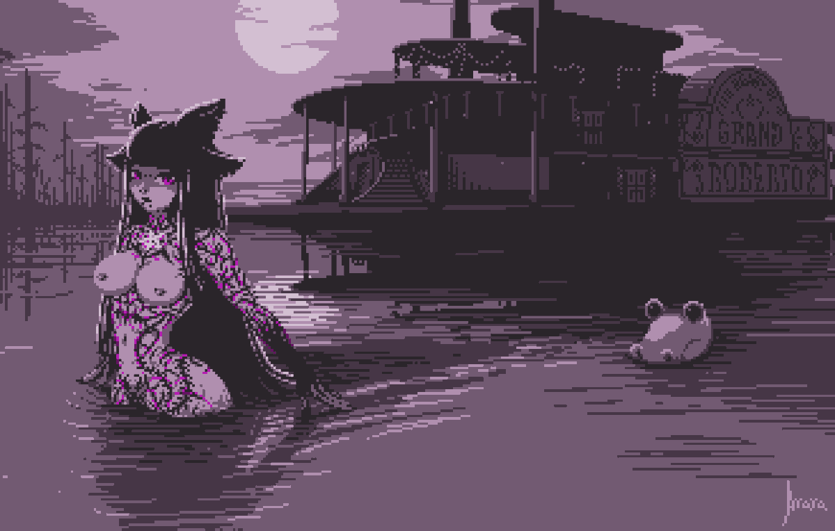 Shias skinny dipping

#pixelart