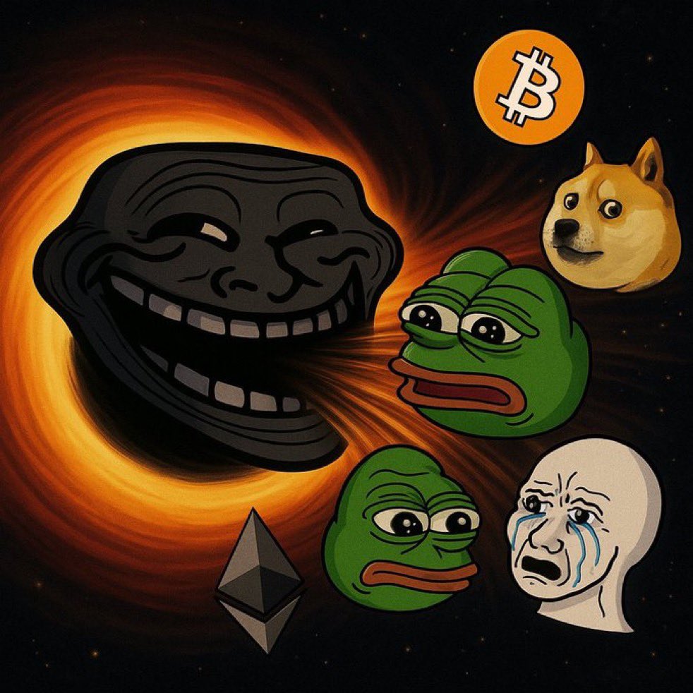 xbtDLN's tweet image. You know what’s about to happen?
Liquidity Black Troll.
A Black Troll Event.
I hope you’re ready, we’re already seeing the start of it.