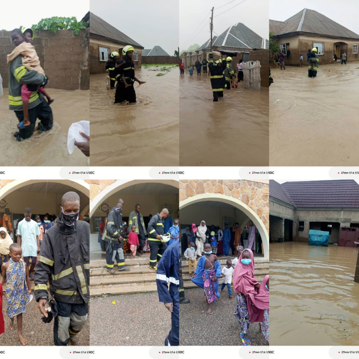 Fedfireng's tweet image. BEYOND FIRE- FIGHTING!
Flood rescue efforts that saved one person, carried out by the Federal Fire Service, Yola Command, in collaboration with other agencies, on 28th July 2021, at Shagari Low Cost, Sabon Pegi, Yolde Pate, and other affected communities in Yola South Local…