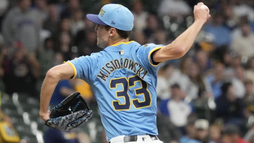 austinsprops's tweet image. My Top K Prop Tomorrow⚡️
Jakob Misiorowski 5.5 Ks “O”
(+100)DK
150 ❤️FOR PLAY #2 TONIGHT!
⚾️#1 #ThisIsMyCrew Vs #BeHereForIt
OVER in 4/6 starts since being called up, and I'm projecting around 80 pitches tomorrow, as he threw 66 in 3.2 innings against SEA.
The matchup is…