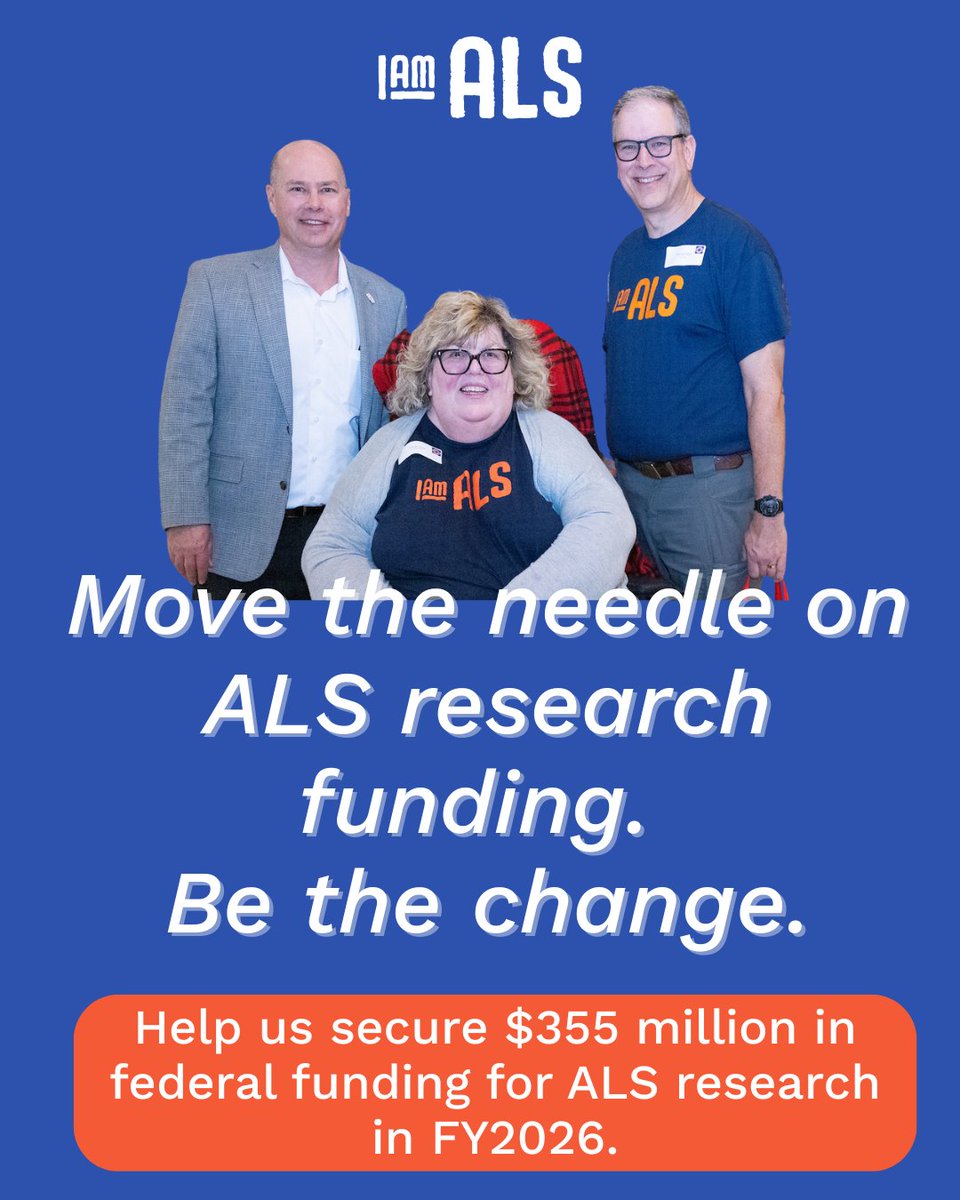 iamalsorg's tweet image. ⭐️ YOU can help secure the future of ALS research. Feel the joy of moving the needle toward unlocking resources for care, research, and treatments. It's easy! Contact your elected officials about what ALS research means to you: bit.ly/3F1TS8c