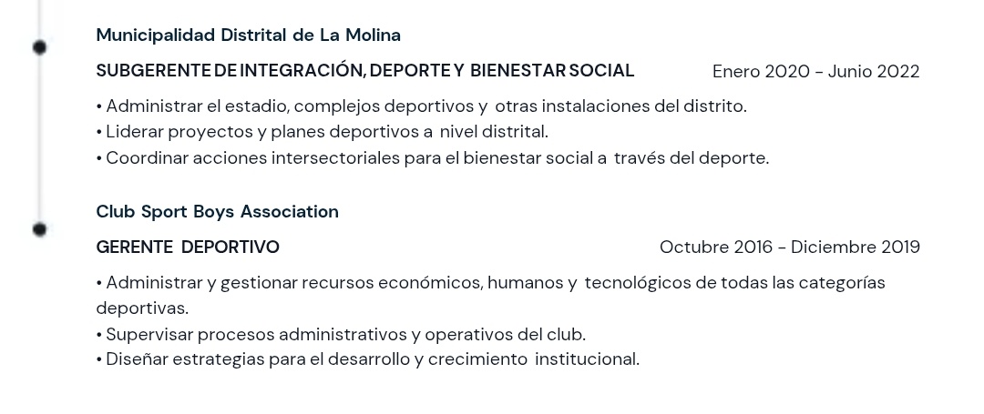 adrianstats's tweet image. Miguel Ángel Torres trabajaría como encargado del área de deportes de la Municipalidad de la Molina desde el 2019. No desde el 2020 como indica en su CV.
@SUNATOficial @MariluAybar