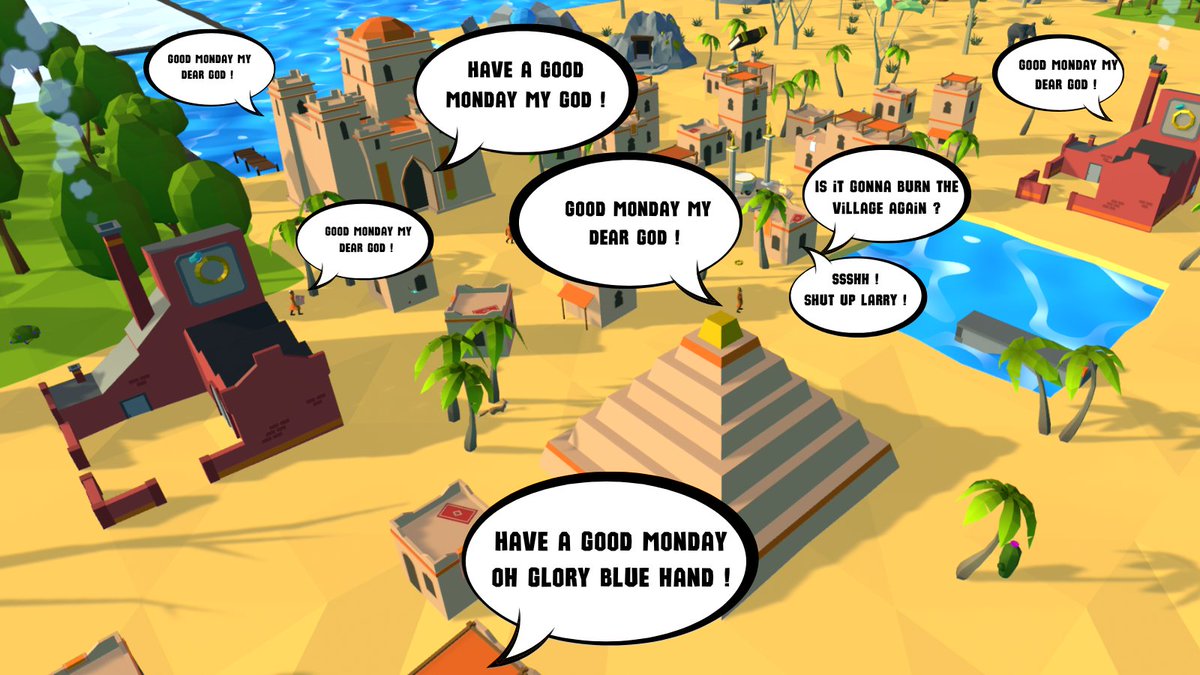 DeisimGame's tweet image. The sun is out, the coffee is hot, ready to play god again ?
#monday #vr #steamdeck