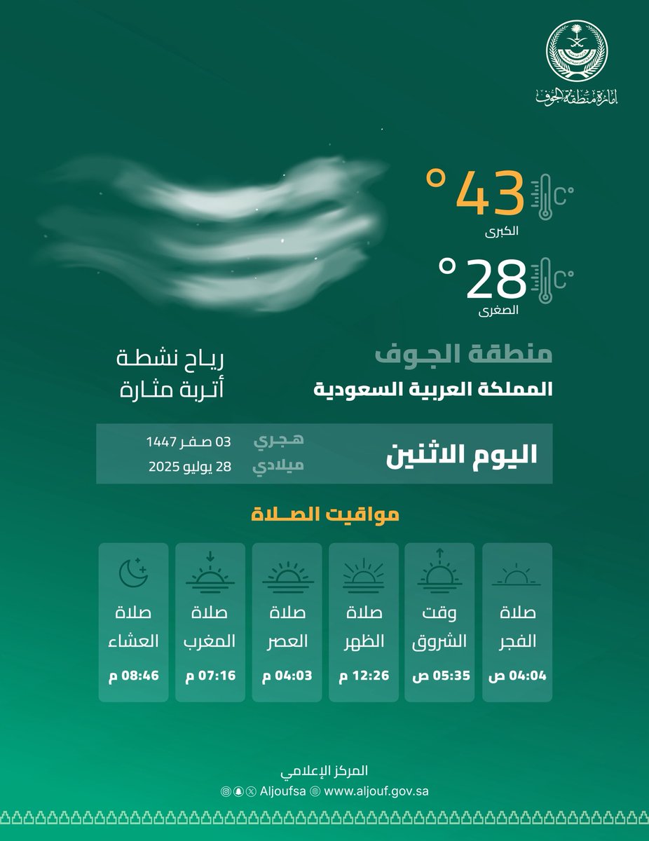 AljoufSA's tweet image. #منطقة_الجوف