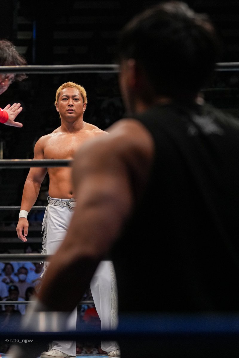 saki_njpw's tweet image. 2025.7.26 大田区総合体育館
#海野翔太 
#G1CLIMAX35 #njpw