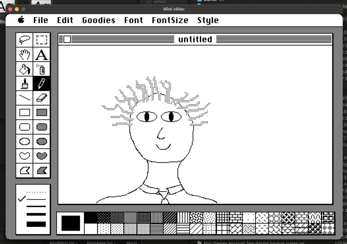 did you know its possible to have fun on a computer?

it's called vMac Mini and it is a classic Mac OS emulator