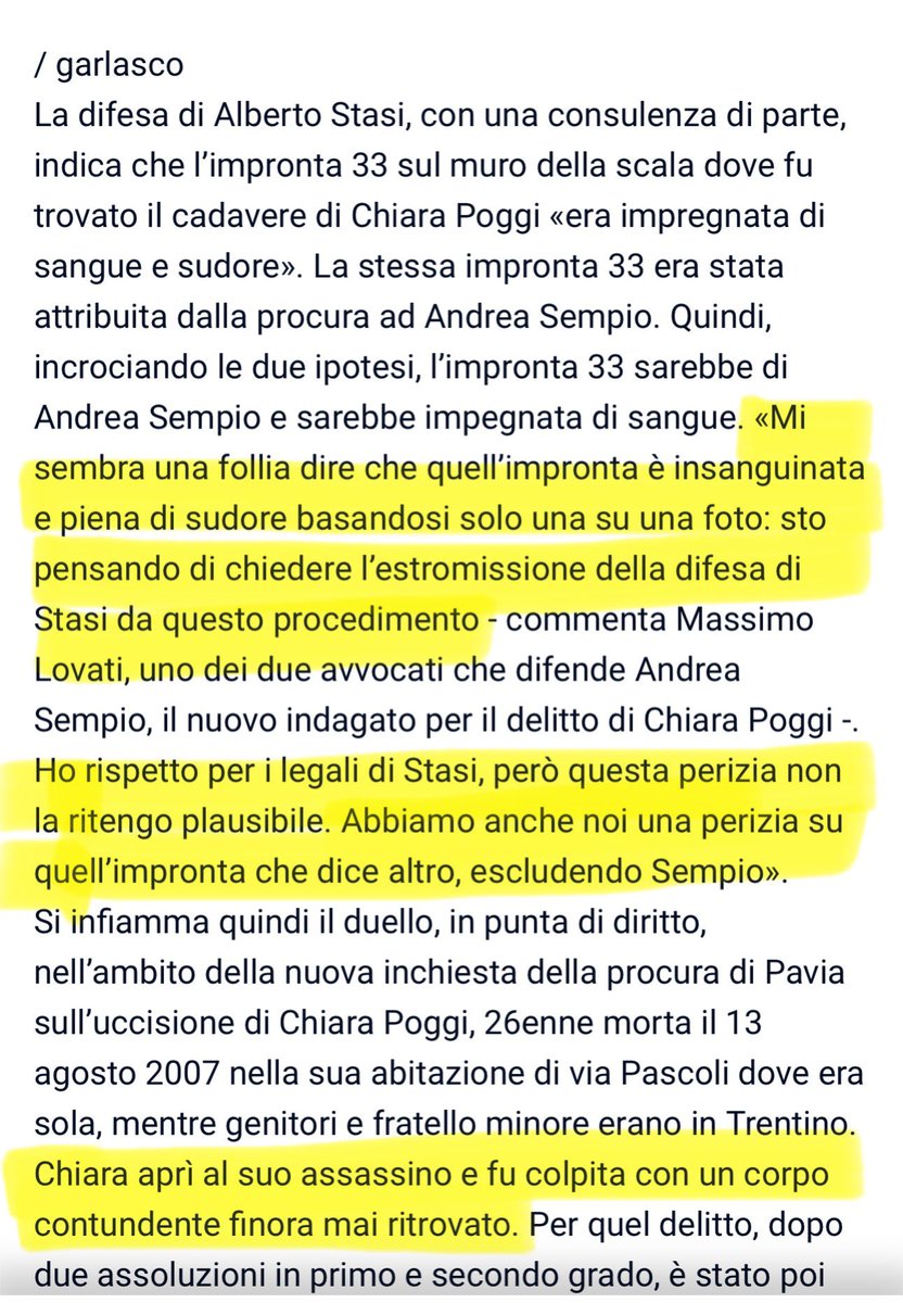 CarlottaBarbi's tweet image. #Garlasco #Lovati #Bocellari #Sempio #Stasi
