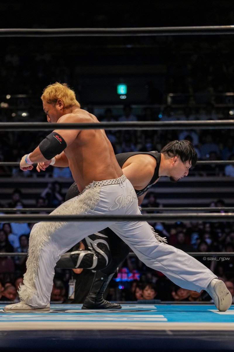 saki_njpw's tweet image. 2025.7.26 大田区総合体育館
#海野翔太 #成田蓮
#G1CLIMAX35 #njpw