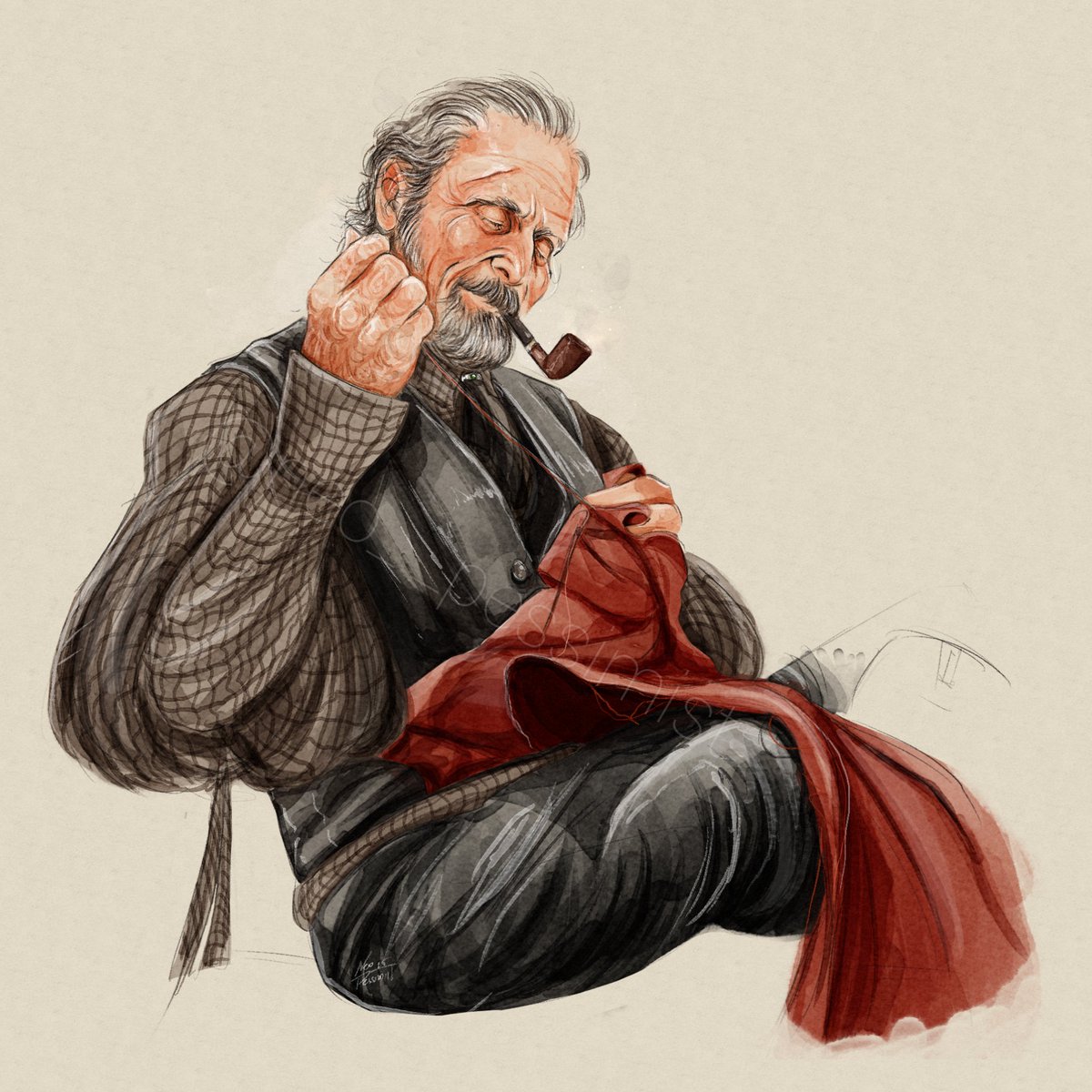 Pleasant morning for mister Hands 🥰