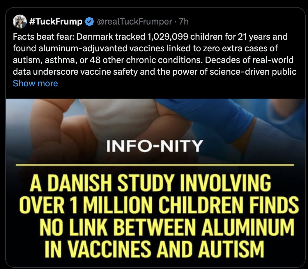 RebeccaLAnders's tweet image. Please say they also tracked #Mercury aka #Thimerosal and these 50 or so disorders? Especially with a longitudinal study on such a large group of children and the element that caused (one in my family to get GBS, one to get Transverse Myelitis and two children to spike high