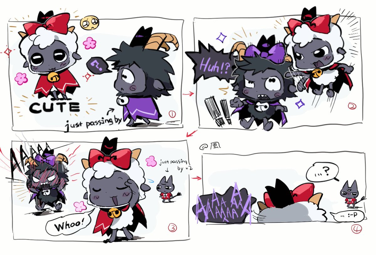 anity_mimi's tweet image. #cultofthelambfanart