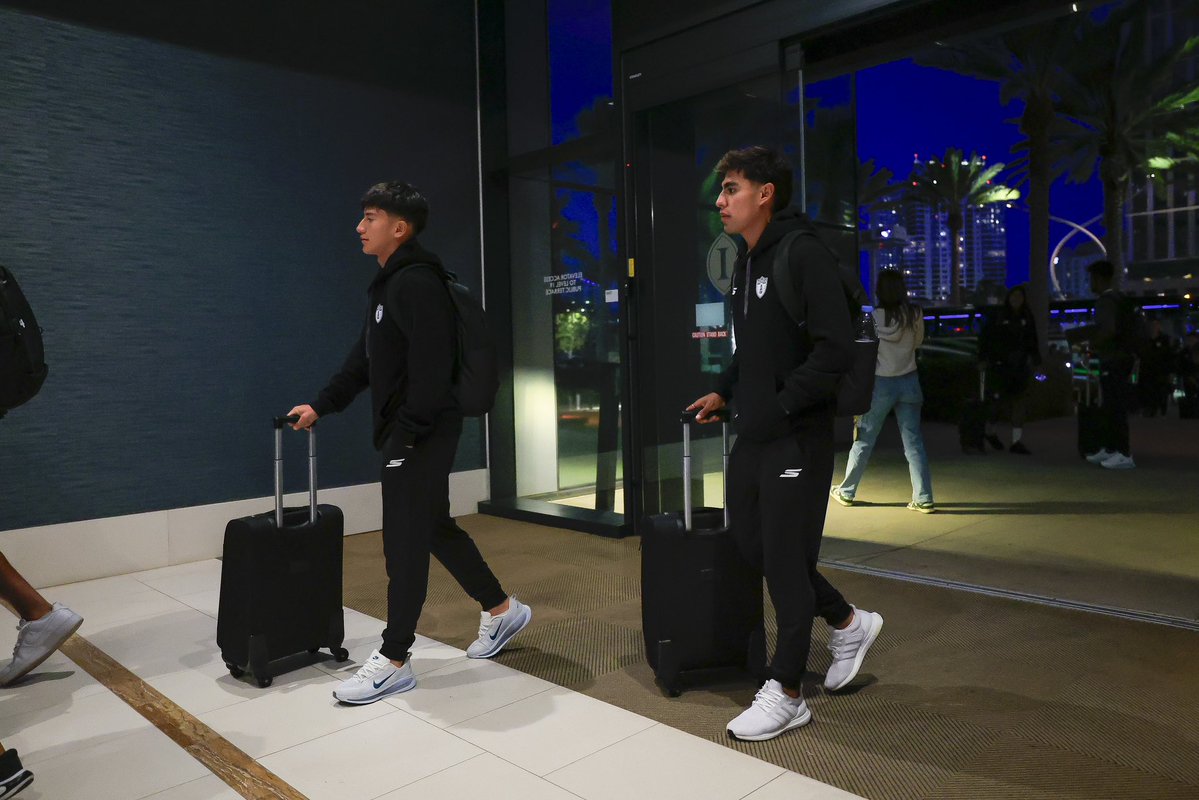 Tuzos's tweet image. 📍 | Atención, atención:
¡El Club de Futbol Pachuca está en San Diego! Estamos listos @LeaguesCup