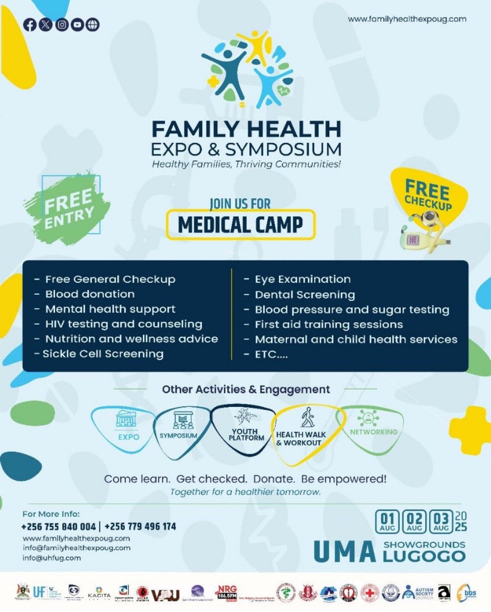 RennySZN's tweet image. Join us at the Family Health Expo and Symposium this Aug 1–3 at UMA Showgrounds!
Enjoy free check-ups, expert consultations, wellness sessions and more. From blood donation to nutrition, mental health and child care.
#FamilyHealthExpo
#PreventionStartsWithMe