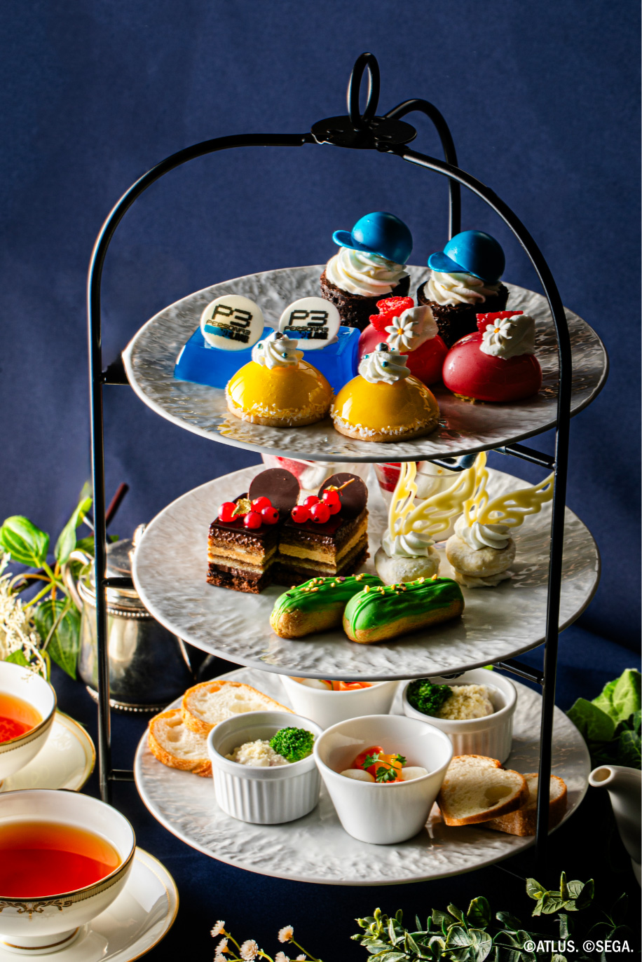 P3R　ホテルコラボレストラン イケプリ コースター　主人公 キタロー サンシャインシティプリンスホテル】「ペルソナ3 リロード」と