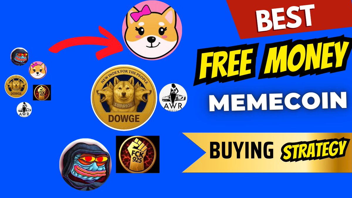 100xCryptoGems (@felixcryptox) on Twitter photo ๐จBEST 100X-1000X STRATEGY TO BECOME A MEMECOIN MILLIONAIRE FAST๐จ
๐ฐFREE MONEY TO BUY MORE MEMECOINS๐ฐ
<a href="/DJI6930/">Dowge</a>
<a href="/Dorkycoineth/">Dork Lord (ETH)</a>
<a href="/Momo_bonk/">MOMO - Bonkโs Sister</a>
<a href="/allwillretire/">All Will Retire</a>
<a href="/FCK925coin/">FCK925</a>
<a href="/ManyuShibarium/">Manyu</a>
WATCH HERE ๐๐๐
youtu.be/wr--yMQbWVE ๐จBEST 100X-1000X STRATEGY TO BECOME A MEMECOIN MILLIONAIRE FAST๐จ
๐ฐFREE MONEY TO BUY MORE MEMECOINS๐ฐ
<a href="/DJI6930/">Dowge</a>
<a href="/Dorkycoineth/">Dork Lord (ETH)</a>
<a href="/Momo_bonk/">MOMO - Bonkโs Sister</a>
<a href="/allwillretire/">All Will Retire</a>
<a href="/FCK925coin/">FCK925</a>
<a href="/ManyuShibarium/">Manyu</a>
WATCH HERE ๐๐๐
youtu.be/wr--yMQbWVE