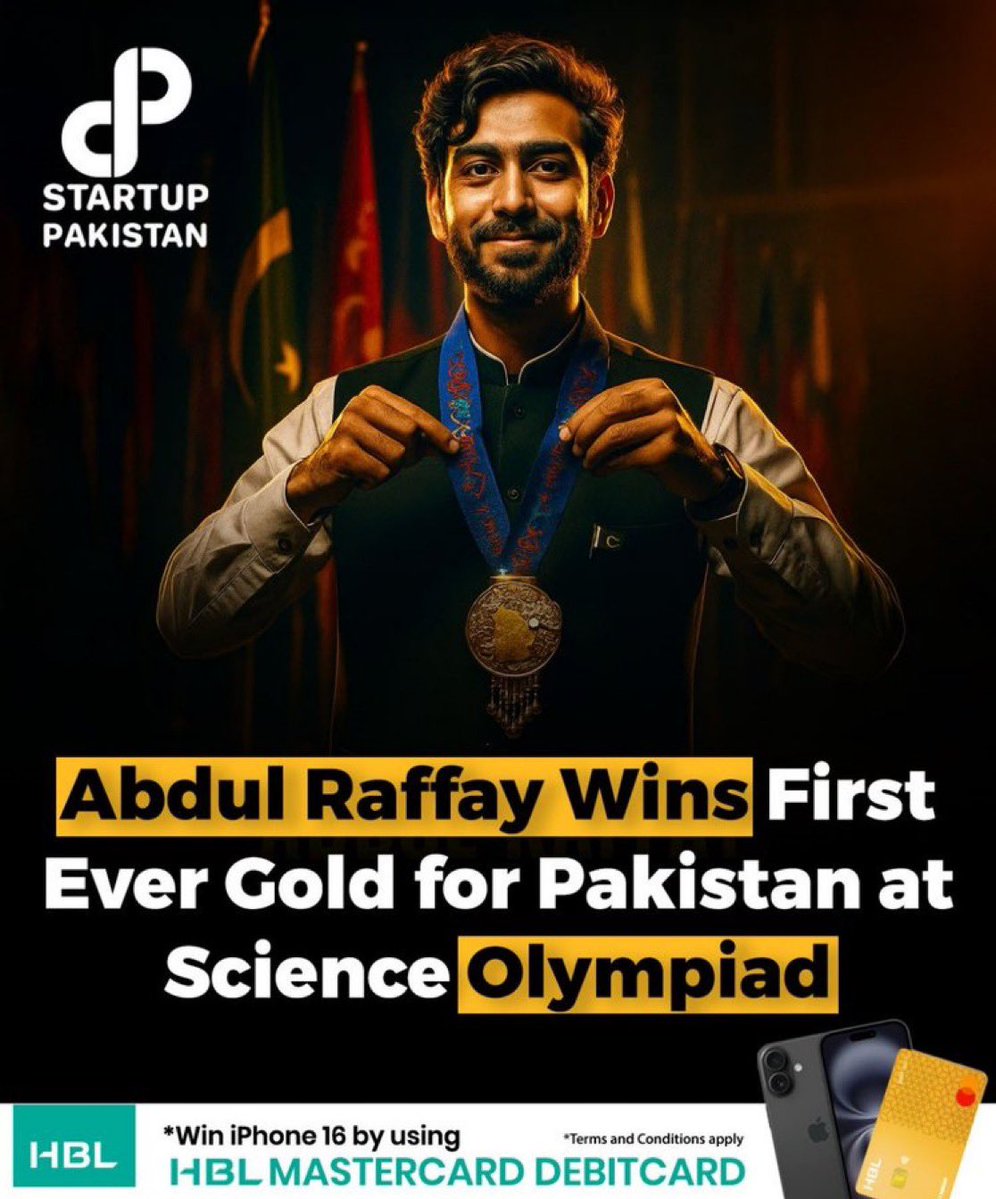 maryam_shah11's tweet image. Pakistan made history at the 2025 International Science Olympiads, securing its first-ever gold and a bronze medal in two prestigious contests.
#كاريزما17 #yangınfaciası #IzinganeZesthembu #KAI_KAION #Lionessess #AIart #Dhanush