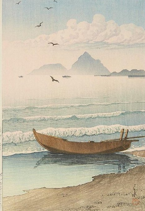 "Learn how to read  
 the love letters 
 sent by the wind and rain, 
 the snow and moon."  Ikkyu

 (images: Harunobu Suzuki / Hasui Kawase)