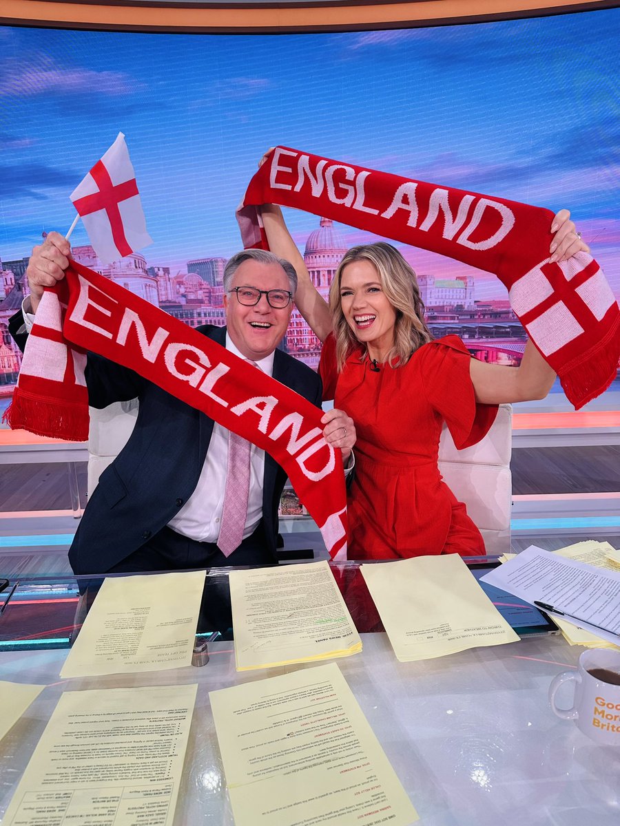 CharlotteHawkns's tweet image. Celebrating the @Lionesses victory on @GMB this morning!!!! 🏆🏴⚽️
@edballs #Lionesses #Euros
