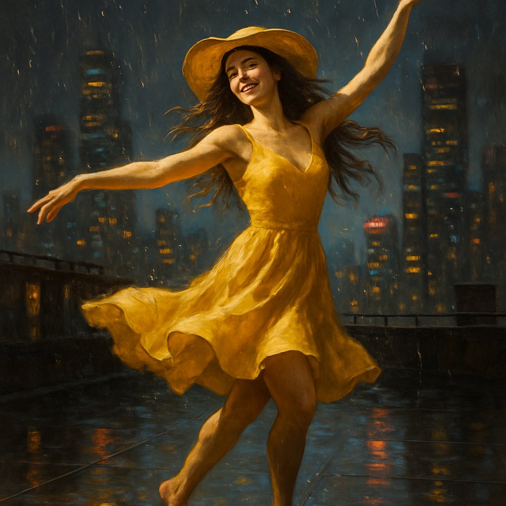 NFT Drop
In The Happy Valley by <a href="/saucebook/">Mark Kelly</a> 
Dancing in the Rain
5 ꜩ
Mint : Limited : 3
#SupportEachOthers #ArtistsOnTheChain #ExpressionsNFT #TheHappyValley  #NFT
🔗Link Below👇