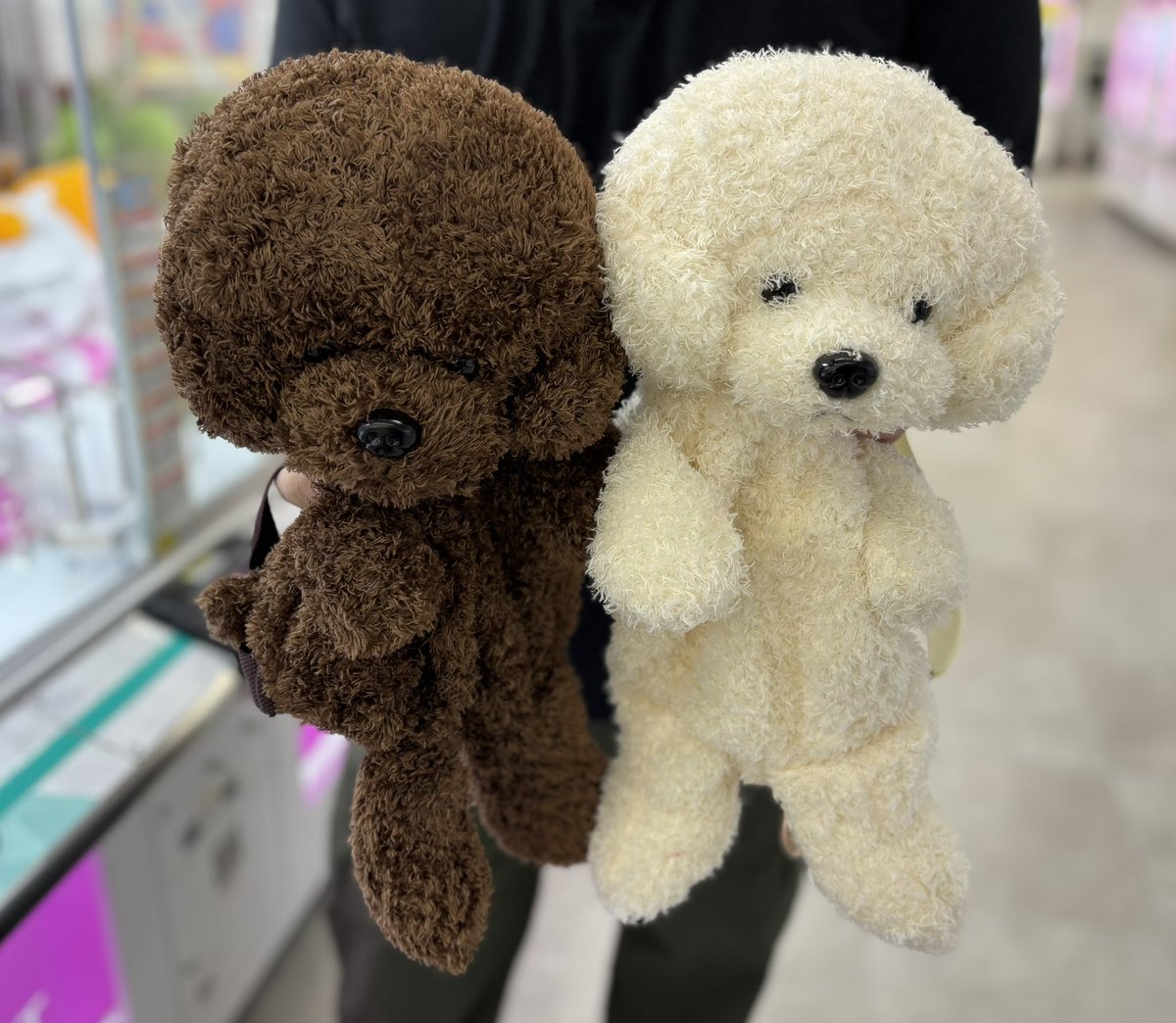 プードル　ぬいぐるみ　レトロ風 昭和レトロ ぬいぐるみ プードル？大きめ犬 TSUZIPET 希少
