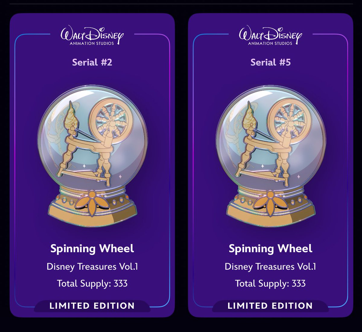 Pinthusiast (@pinscollector) on Twitter photo My biggest <a href="/DisneyPinnacle/">DisneyPinnacle</a> score yet! ✨ Thrilled to add the Serial #2 Wheel Globe, from the first Limited Edition digital pin set, to my collection. What a perfect match for my #5! #DisneyPinnacle #DigitalCollectibles #Disney <a href="/dapperlabs/">Dapper Labs</a> My biggest <a href="/DisneyPinnacle/">DisneyPinnacle</a> score yet! ✨ Thrilled to add the Serial #2 Wheel Globe, from the first Limited Edition digital pin set, to my collection. What a perfect match for my #5! #DisneyPinnacle #DigitalCollectibles #Disney <a href="/dapperlabs/">Dapper Labs</a>