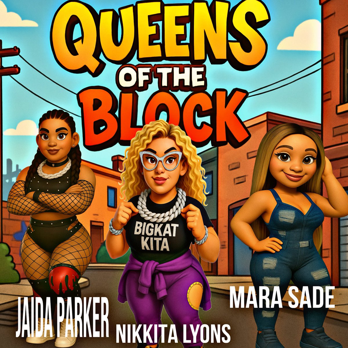 TRGLAX318TYE's tweet photo. 💛 QUEENS OF THE BLOCK
From the production of TRG and LYONS den presents
Three styles. One street. Infinite power.
They don’t just run the block…
They built it. 🏙🔥👑
#QueensOfTheBlock #StreetRoyalty #RunItLikeAQueen #JaidaParker #NikkitaLyons #MaraSade
@itsmarasade @nikkita_wwe coming soon