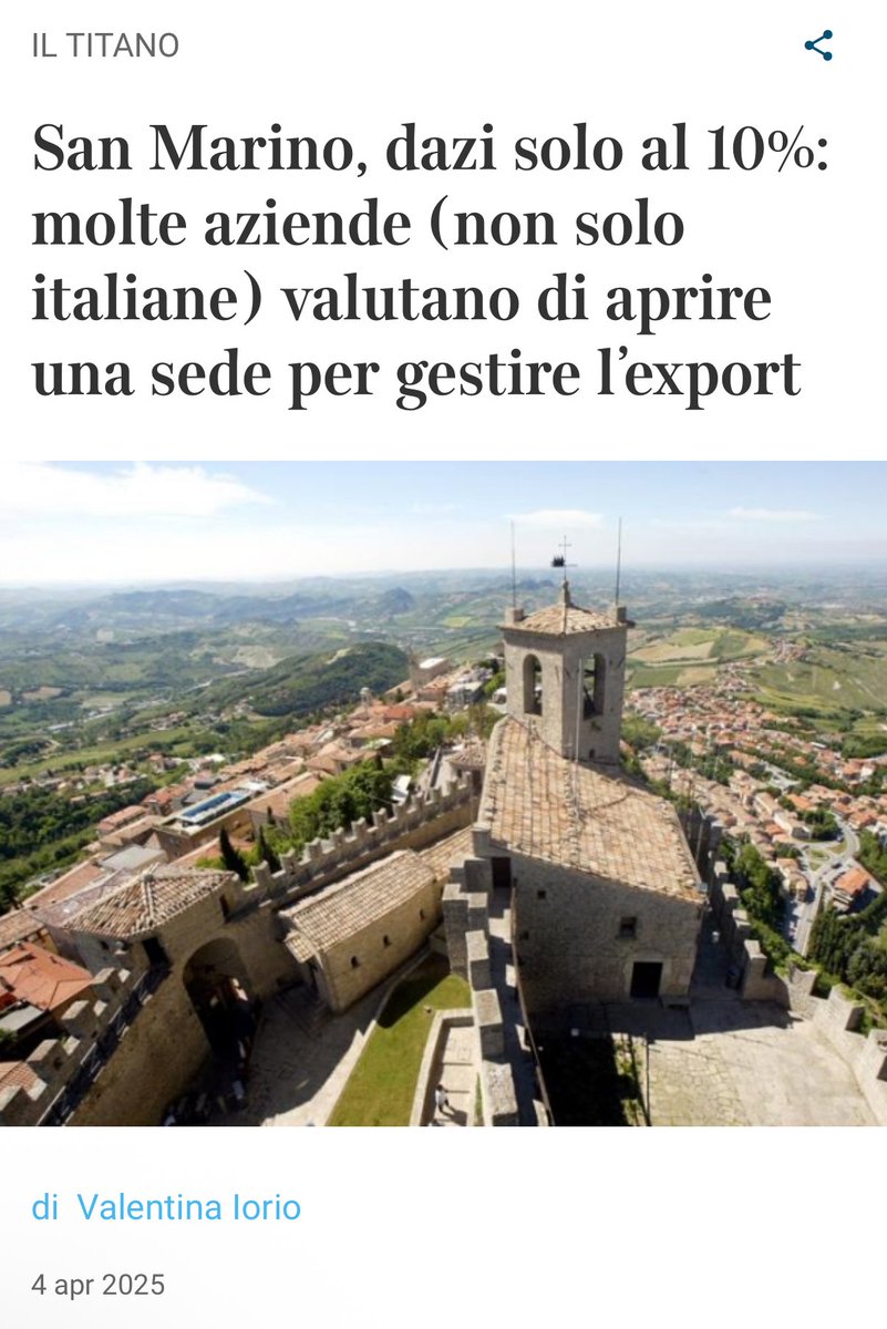 Dice: “Il Regno Unito trattando da solo ha avuto condizioni migliori!” Sì, però è geopoliticamente rilevante e culturalmente affine. Ma anche San Marino ha fatto meglio dell’UE! È proprio vero: dove andrebbe l’Italietta tutta sola nel grande mare della globalizzazione?