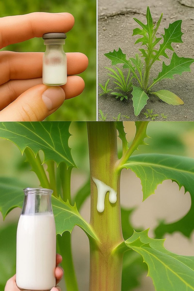_Trichia_'s tweet image. This wild plant produces a white, milky latex with amazing medicinal properties. Used traditionally for skin treatment, wound healing, and more.
#NaturalMedicine #HerbalHealing #PlantPower #TraditionalRemedies