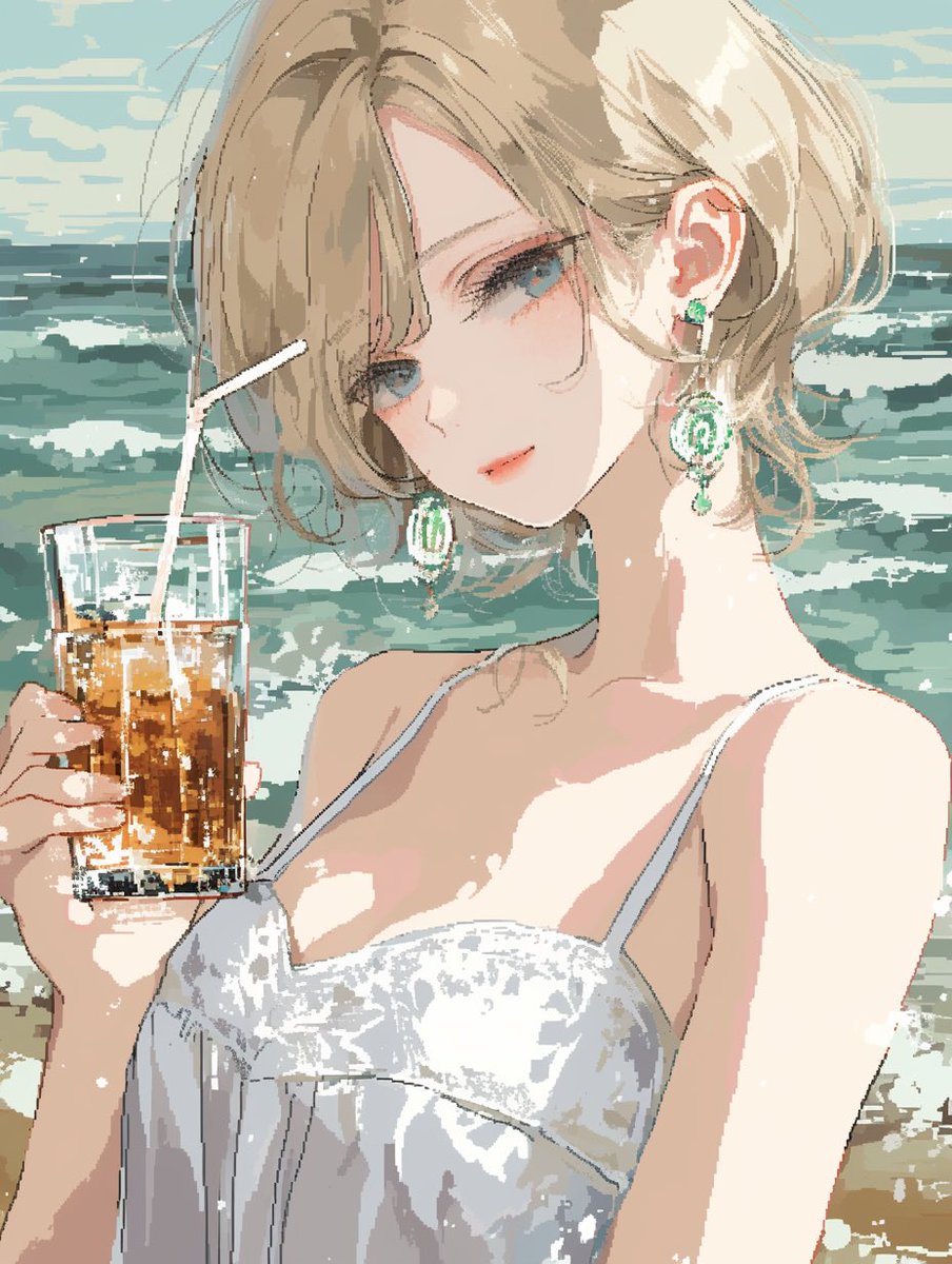 tsubasa_mz's tweet image. #このタグを見たら水分補給してください 

- 飲も？（…メガネは？) -
