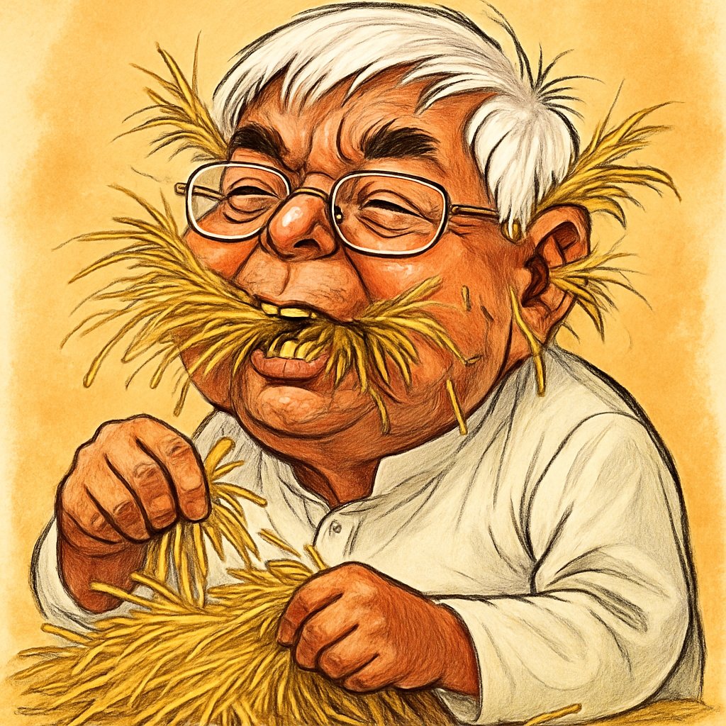 MoniBasra's tweet image. वैसे इस उम्र में चारा चोर की गान कोई लेगा नहीं 🤔.... मामला पिलपिला ही है 🤣🤣