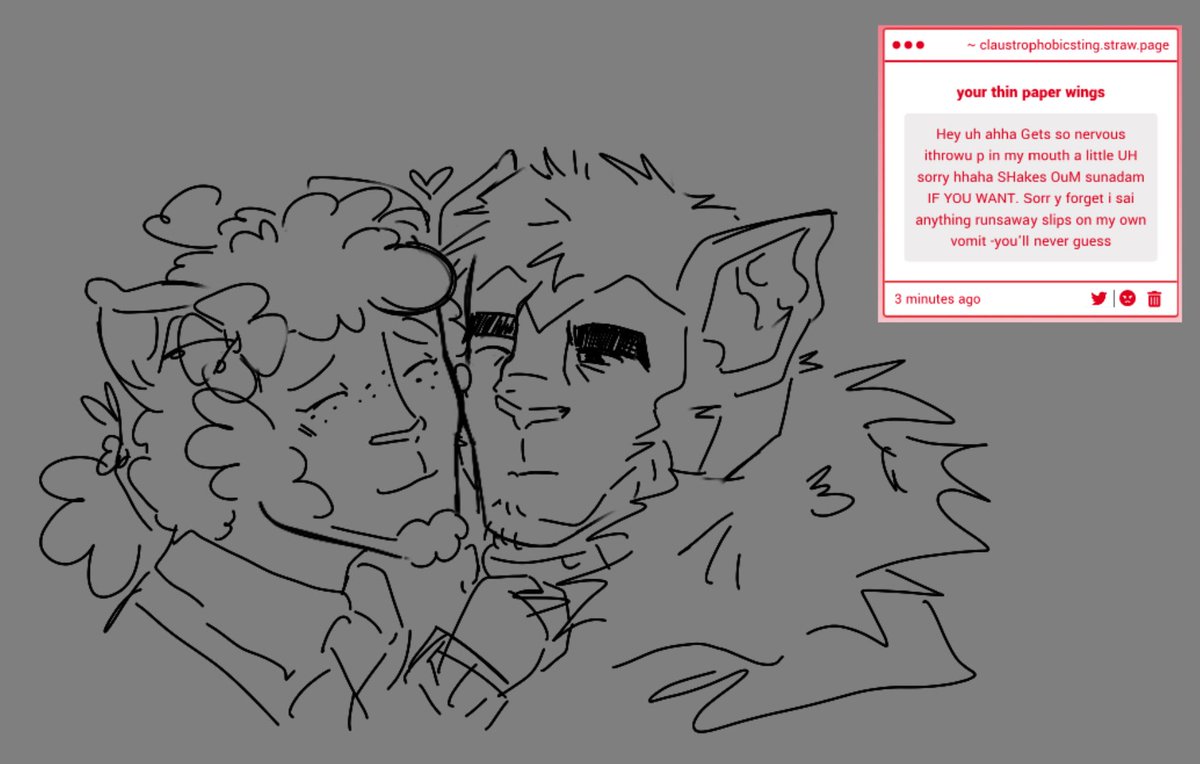 twiddlejimmy's tweet image. sorry this ain’t great I need to learn how to consistently draw adam #dontletspiffyseethis