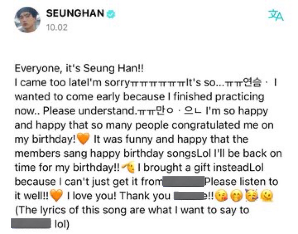 xcallburs's tweet image. his birthday post that came with one of his covers two years ago 😭 im so excited for what he’ll say this year