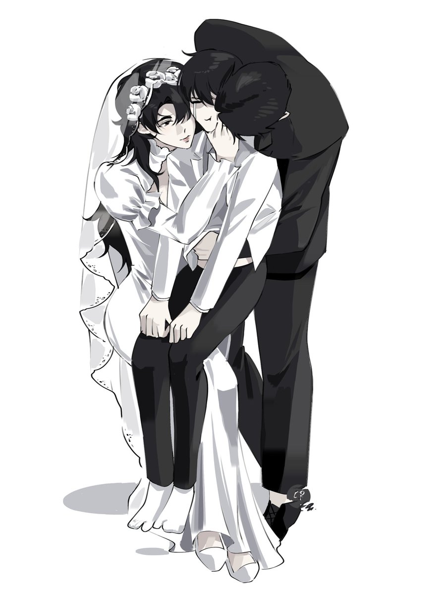 Zeeyn_Yuan's tweet image. Happy wedding~
#ORV #joongdok #fanart