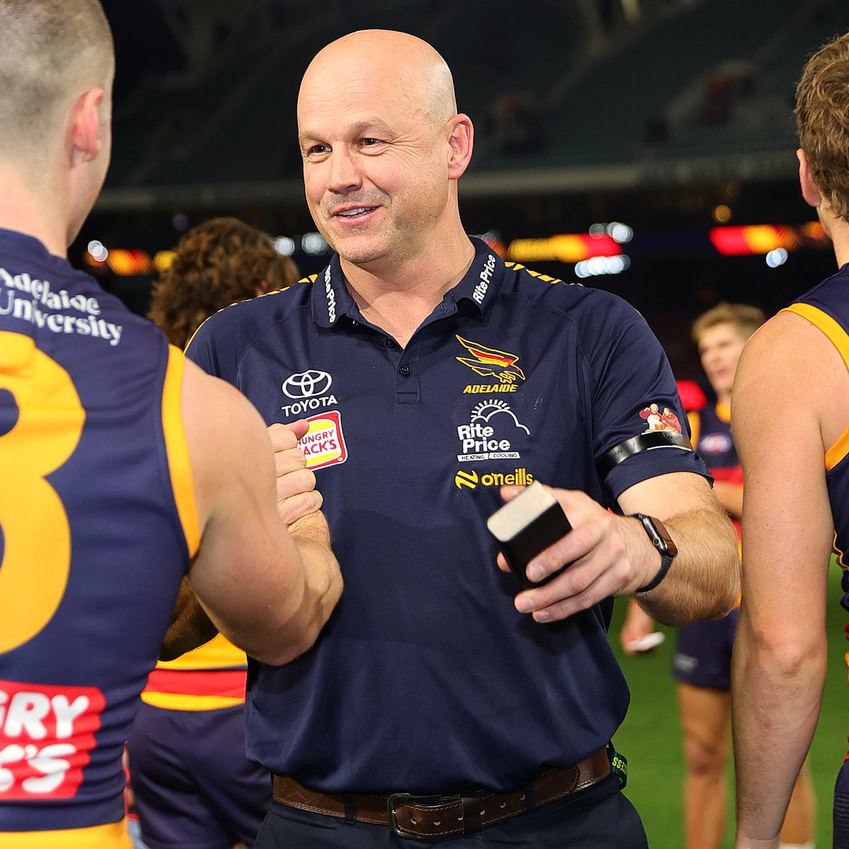 Fox Footy (@foxfooty) on Twitter photo It’s Coaches Night tonight on #AFL360, with Gerard and Garry joined by <a href="/CollingwoodFC/">Collingwood FC</a> premiership coach Craig McRae at the desk, and <a href="/Adelaide_FC/">Adelaide Crows</a>'s Matthew Nicks.
LIVE <a href="/FOXFOOTY/">Fox Footy</a> and <a href="/kayosports/">Kayo Sports</a> from 6:30pm AEST It’s Coaches Night tonight on #AFL360, with Gerard and Garry joined by <a href="/CollingwoodFC/">Collingwood FC</a> premiership coach Craig McRae at the desk, and <a href="/Adelaide_FC/">Adelaide Crows</a>'s Matthew Nicks.
LIVE <a href="/FOXFOOTY/">Fox Footy</a> and <a href="/kayosports/">Kayo Sports</a> from 6:30pm AEST