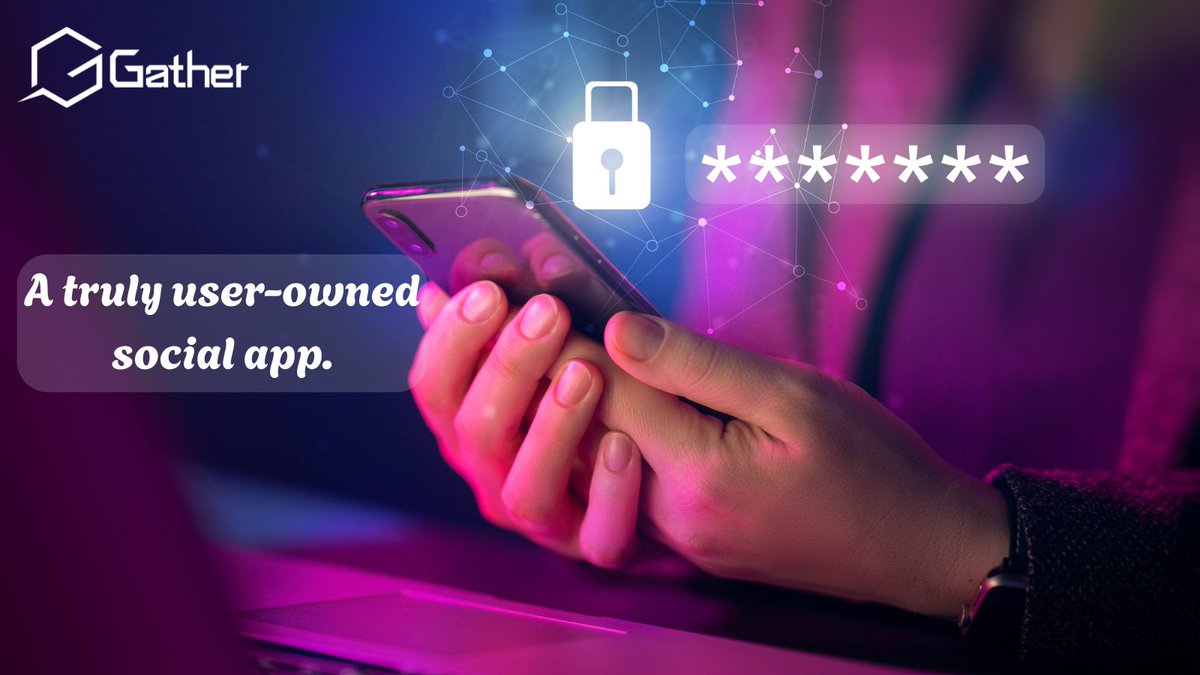 🔐 A truly user-owned social app.
Tired of your data being exploited?
Gather is here to bring privacy back to where it belongs — in your hands.
Your identity, your messages, your control.
Join the future of secure and decentralized social networking.
#Gather #Web3Social