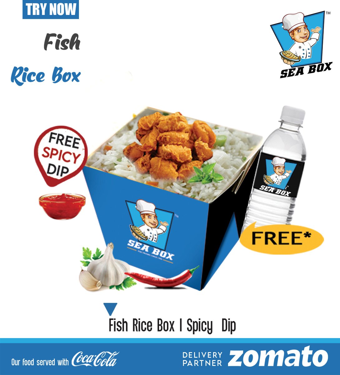 food_seabox's tweet photo. Try our super delicious Fish Rice Box. Our recipe that will make you super hunger. So what are u waiting for.
We are available for online orders Exclusive on ZOMATO
https://t.co/MDwQlo4hR3
#SALADS #FISH #SEAFOOD #PYRAMIDS #RICEBOX #FIREFISH #FISHNCHIPS #Franchise #Dileepreddy https://t.co/0eLYoyTWWb