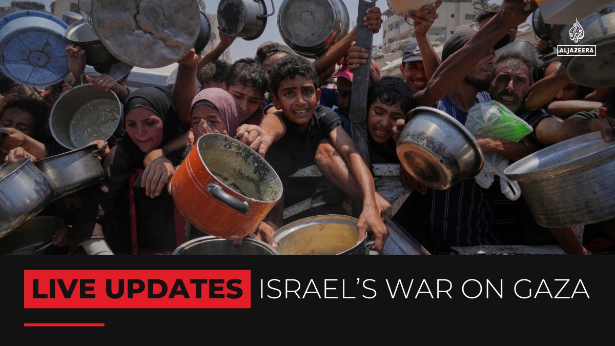 As Gaza’s hunger crisis deepens, the UN says Israel has eased some restrictions, allowing 100 aid trucks, but warns it's far from enough to prevent “stave off famine and a catastrophic health crisis”.

🔴 Follow our LIVE coverage: aje.io/lfnwmz