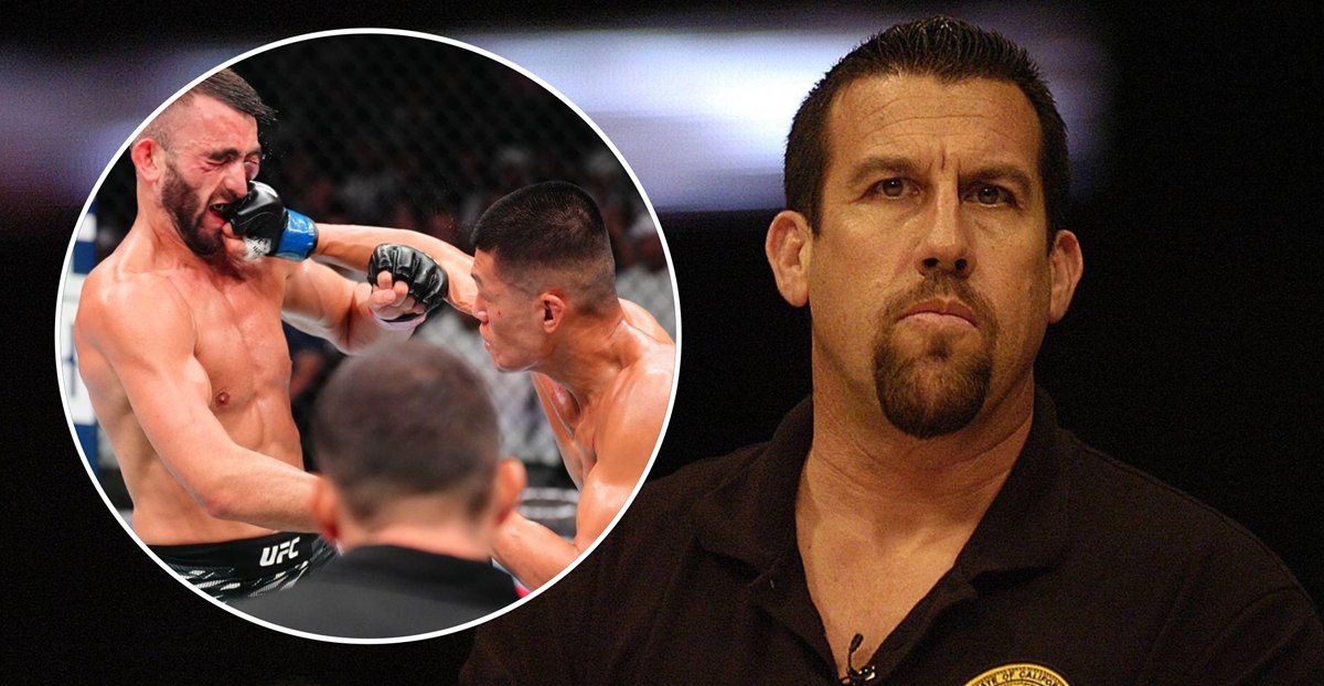 InTheCagePL's tweet image. 🚨 "Boją się wykonywać swoją pracę" - legendarny sędzia Big John McCarthy krytykuje arbitrów z UFC Abu Dhabi za tchórzliwe punktowanie walki Nguyen-Yahya.
Rekord nokdaunów w UFC nie wystarczył na 10-7? 🤯
Były arbiter zwrócił uwagę na specyfikę sędziowania poza Stanami…