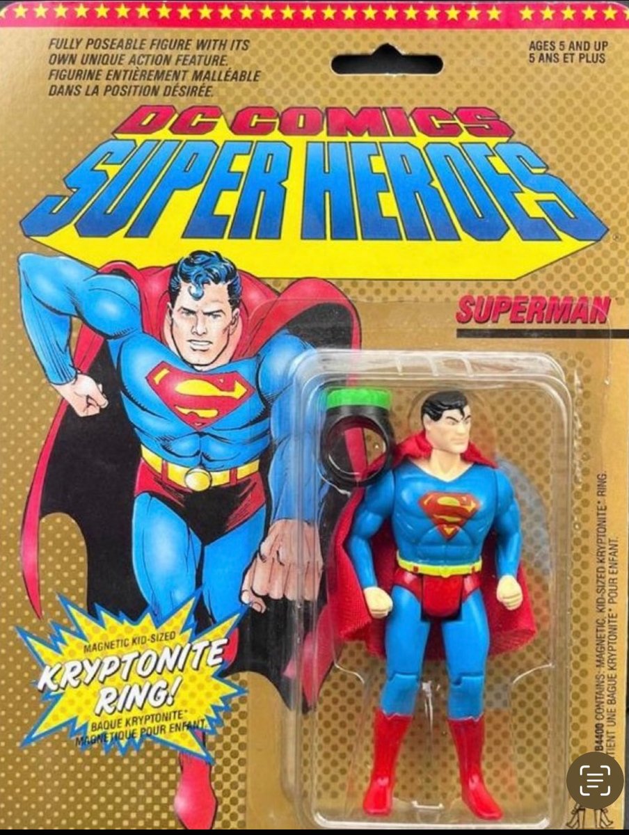 #Superman figures of the 1980s💥