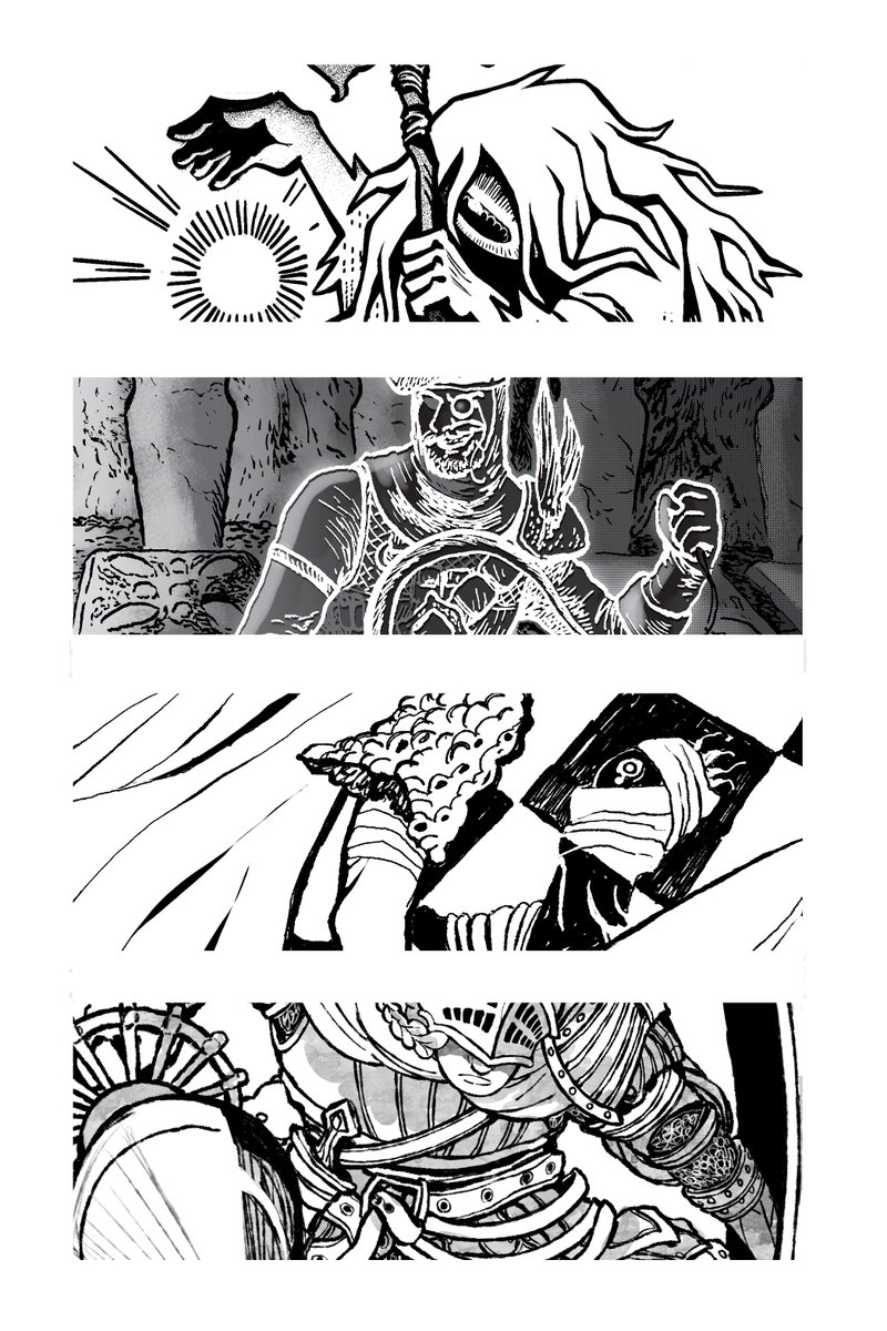 curlytsunamiART's tweet image. PHANTOM SUMMONED, a collaborative Dark Souls 2 art zine focusing on the game's NPC phantom summons, is now available for free download! 20 illustrations from 8 artists of some of the most obscure ds2 npcs out there! GET IT NOW👇
curlytsunami.itch.io/phantom-summon…
#darksouls
#darksouls2