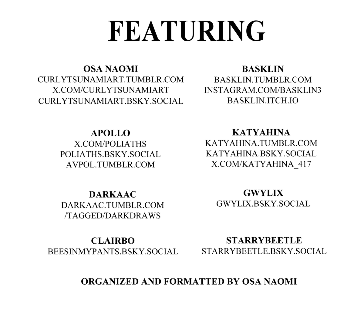 curlytsunamiART's tweet image. PHANTOM SUMMONED, a collaborative Dark Souls 2 art zine focusing on the game's NPC phantom summons, is now available for free download! 20 illustrations from 8 artists of some of the most obscure ds2 npcs out there! GET IT NOW👇
curlytsunami.itch.io/phantom-summon…
#darksouls
#darksouls2