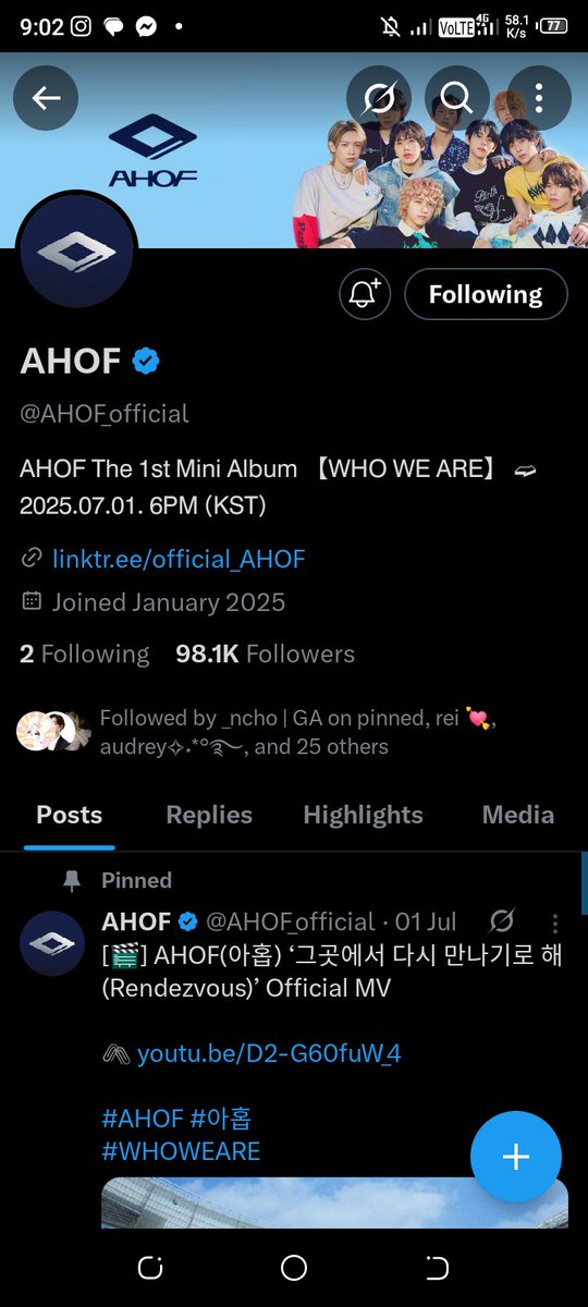 Andreyah is going to see AHOF tweet media