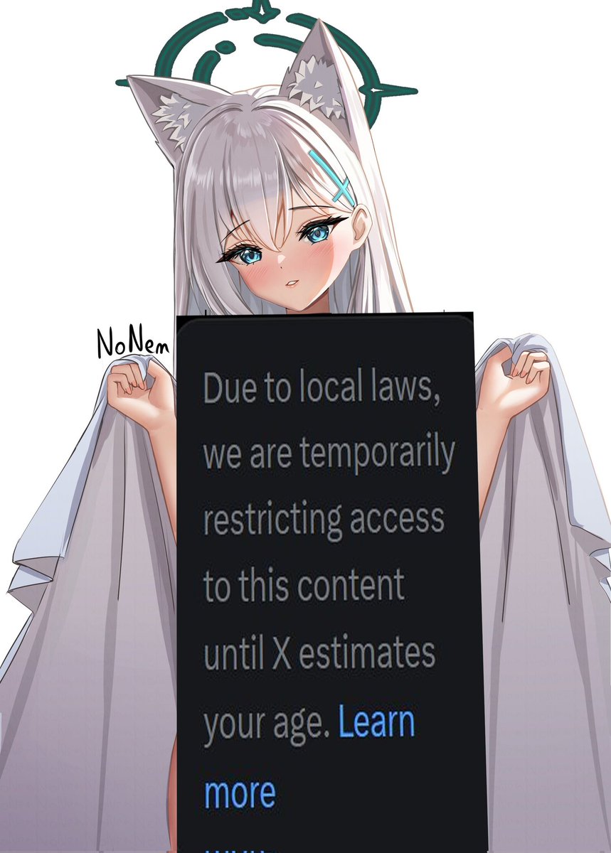 nonem_art's tweet image. Due to local laws