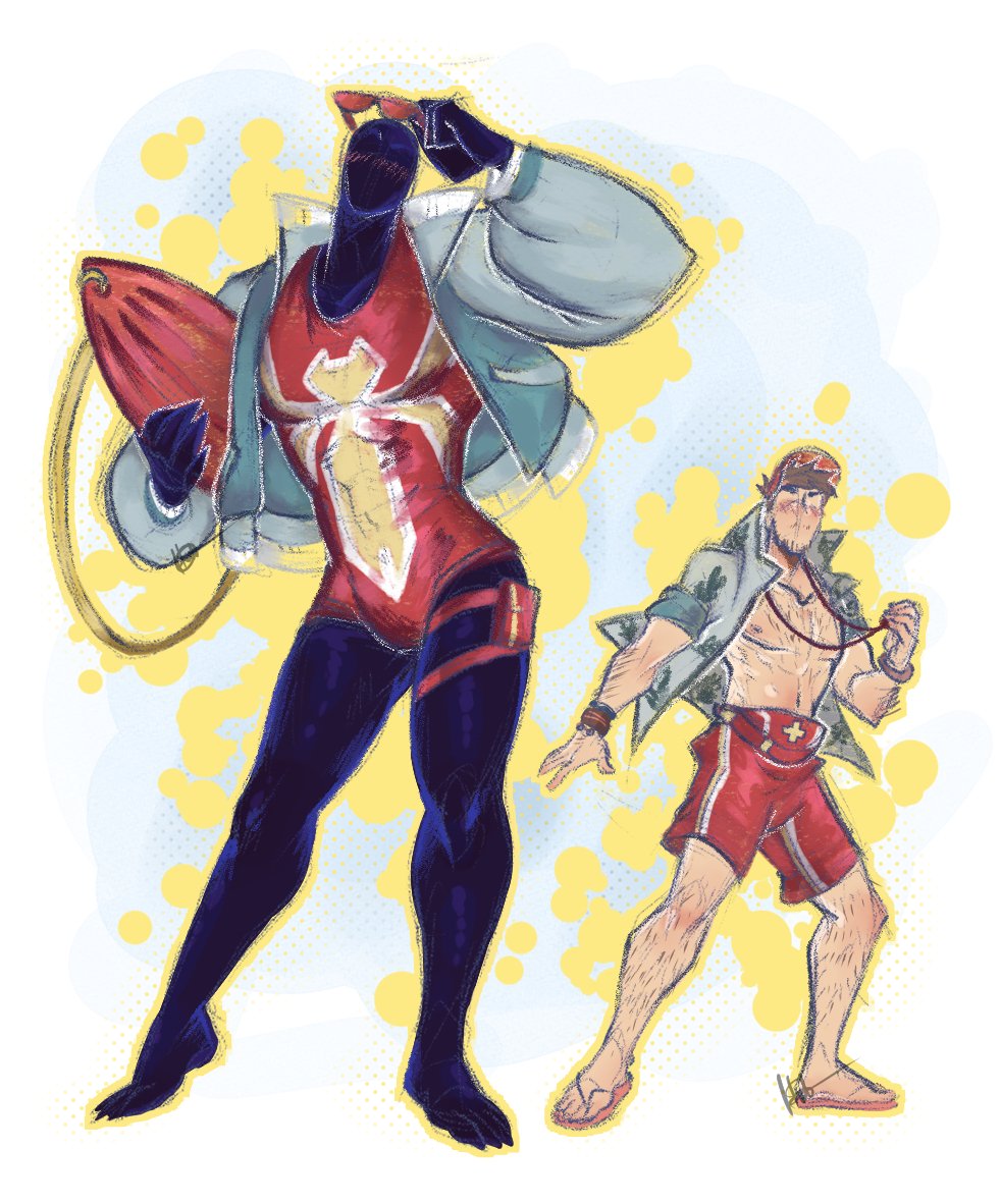 halhalhalu22's tweet image. Baywatch lifeguard Venom 🏄

#Venom #symbrock #veddie #eddiebrock #swimsuits #MarvelRivals #Marvel