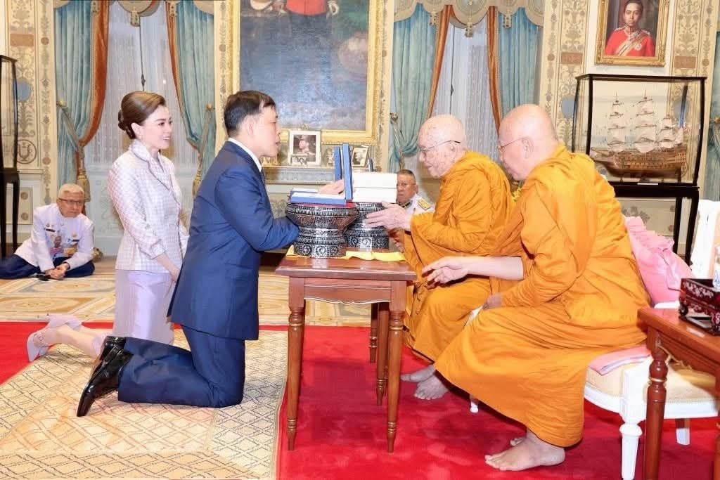 Shi_147's tweet image. ✨💛🙏เนื่องในวันเฉลิมพระชนมพรรษา พระบาทสมเด็จพระเจ้าอยู่หัว ๒๘ กรกฎาคม ๒๕๖๘ เจ้าพระคุณ สมเด็จพระอริยวงศาคตญาณ สมเด็จพระสังฆราช สกลมหาสังฆปริณายก มีพระดำรัสถวายพระพร
#เรารักสถาบันพระมหากษัตริย์