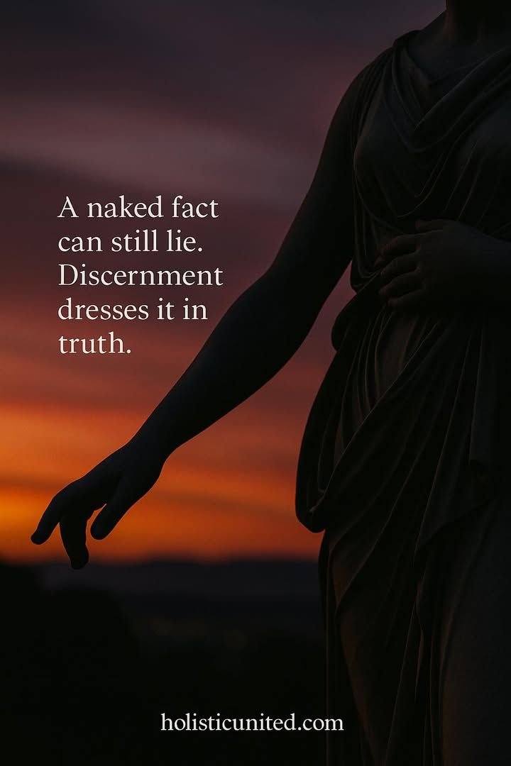 HolisticUnited's tweet image. Challenge your understanding of facts! Discover how framing shapes truth and why discernment is crucial for true wellness. Read more to empower your perspective. #TruthOverTribe #DiscernmentMatters 
holisticunited.com/blogs/holistic…