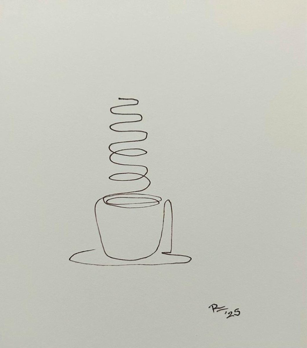 rosie_mann1's tweet image. ~

Let’s 
have some 
hot tea ☕️

#oneline #drawing #art