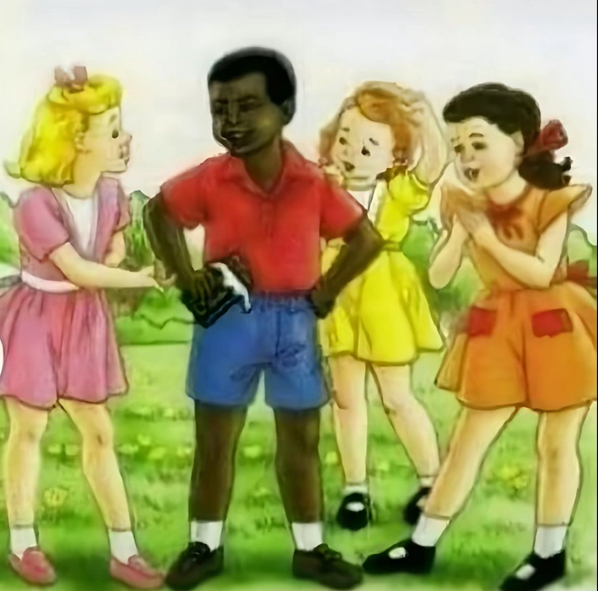las blancas siempre van a preferir estar con los negros.