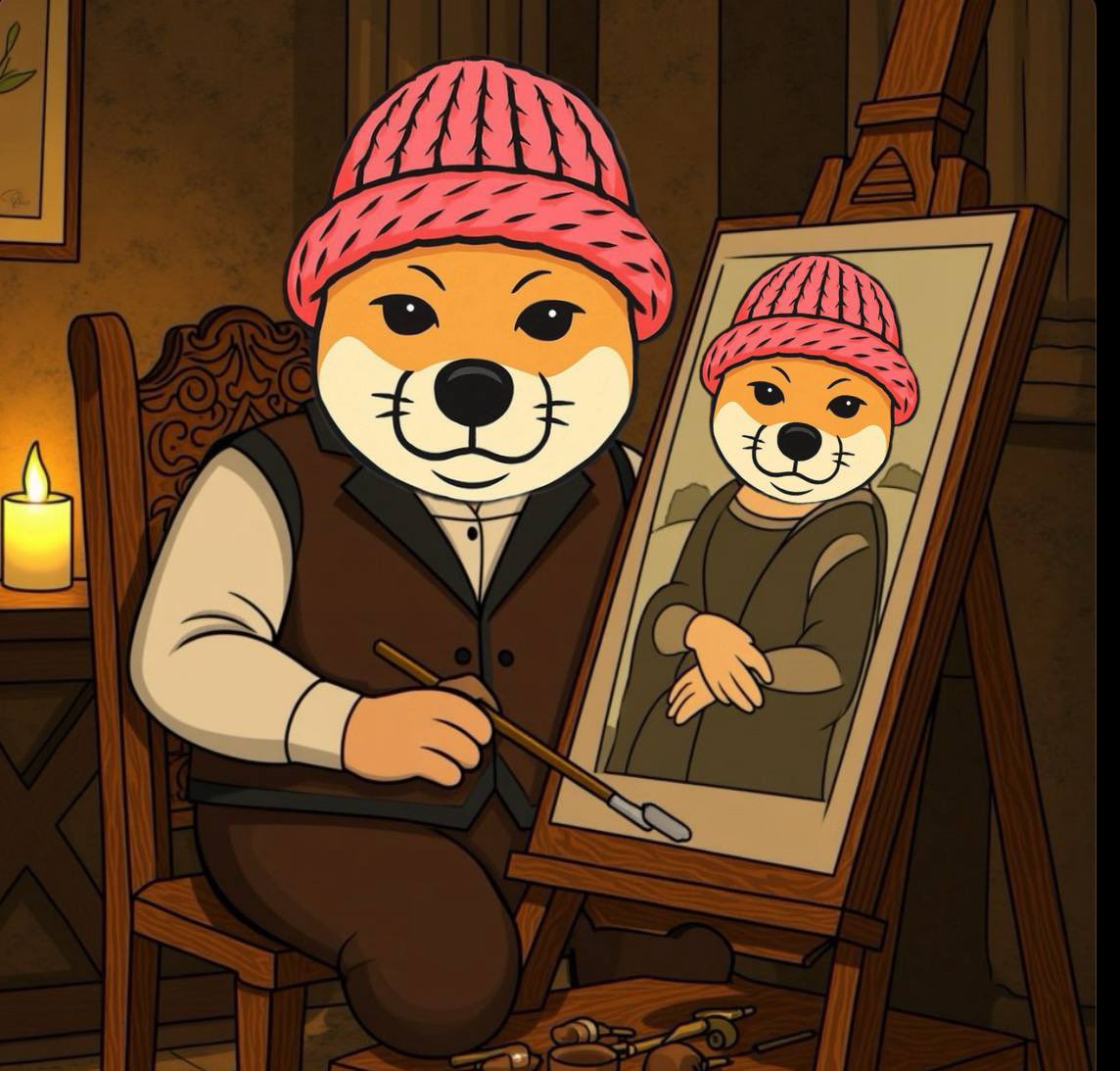🎨 Dog $Wif Hat is in the lab cookin’ up history…

A limited NFT collection is on the canvas — each piece hand-dripped with meme magic, pink beanie energy, and BASED vibes 🧢🔥

You thought it was just a token?

Nah. It’s art. It’s culture. It’s $DOGWIFHAT.

Coming soon…