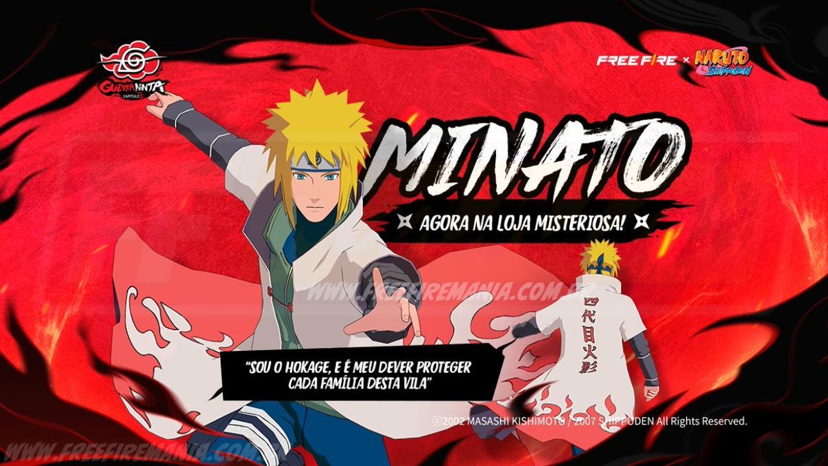 🔥🔥 Free Fire: como conseguir Conjunto - Minato na nova Loja Misteriosa freefiremania.com.br/noticia/conjun… Acesse e saiba mais! #freefire #freefiremania #garenafreefire